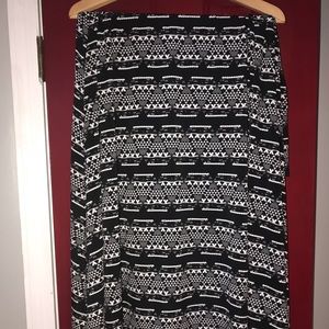 Lula Roe size XL Maxi used twice.